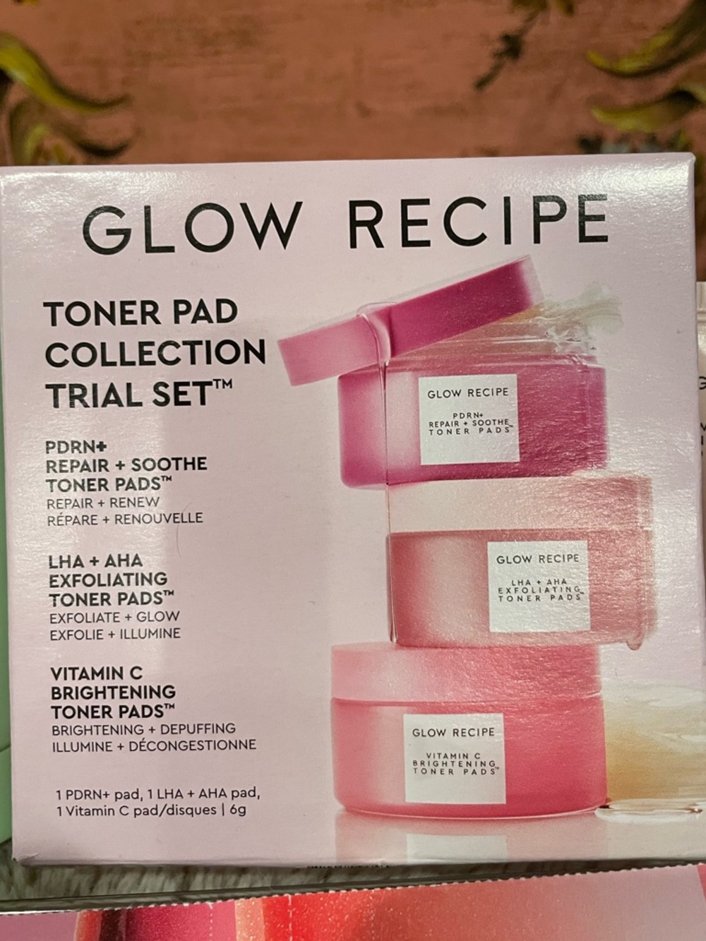 Glow Recipe Toner Pad Collection Trial Set + Serum & Moisture Cleanser - Picture 6 of 8